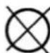 Orbegozo AH 3545 - MEANING OF THE SYMBOLS THAT APPEAR ON THE PAD - 6