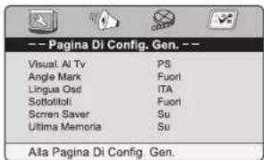 MUSE M-1028 CVB - Navigare nel menu di configurazione - 1