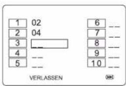 MUSE M-1028 CVB - Programmierte Wiedergabe - 2