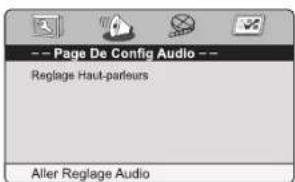 Page De Config Audio Reglage Haut-parleurs Aller Reglage Audio