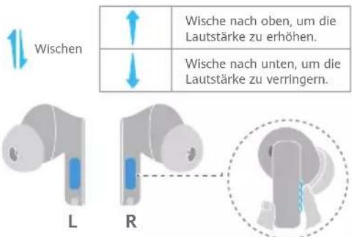 HUAWEI FreeBuds Pro 3 - Anpassen der Lautstärke - 1