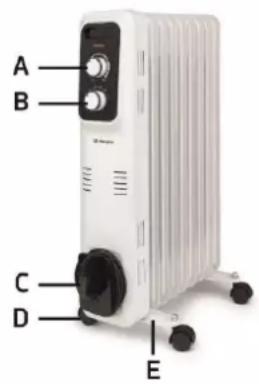 Orbegozo RL 1000 - DESCRIPCIÓN DE LAS PARTES - 1