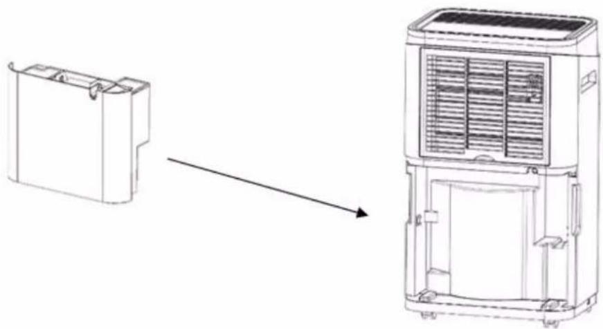 Orbegozo DH 1240 - VIDANGE MANUELLE - 3