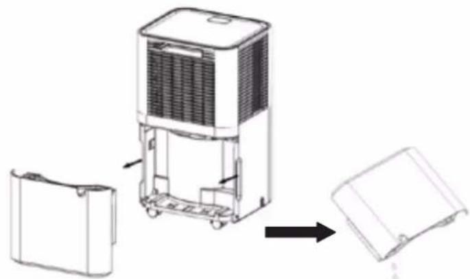 Orbegozo DH 1240 - DRENADO MANUAL - 1