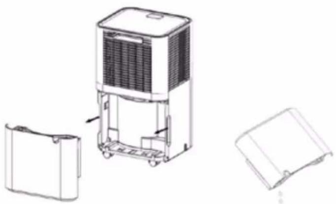 Orbegozo DH 1240 - VIDANGE MANUELLE - 2