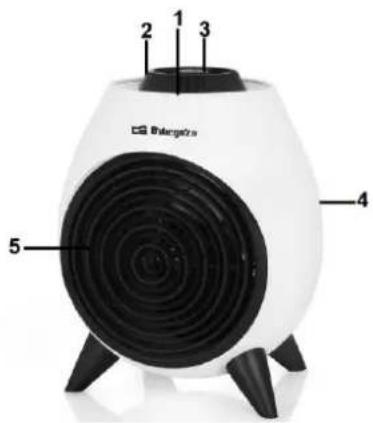 Orbegozo FH 5237 - OVERHEATING SAFETY DEVICE - 1