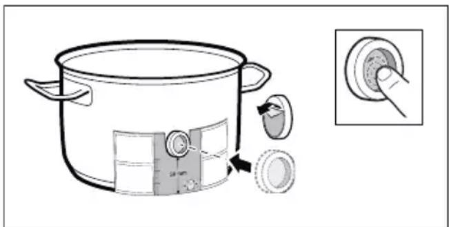 BOSCH PXX921DX6E - Silikoonpadja pealekleepimine - 1