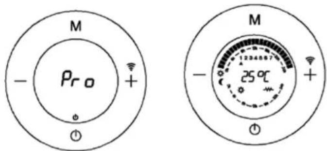 M - Pro + φ ① M - 1234887 25°C + ①