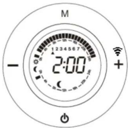 M - 2:00 + -