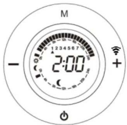 M - 2:00 + -
