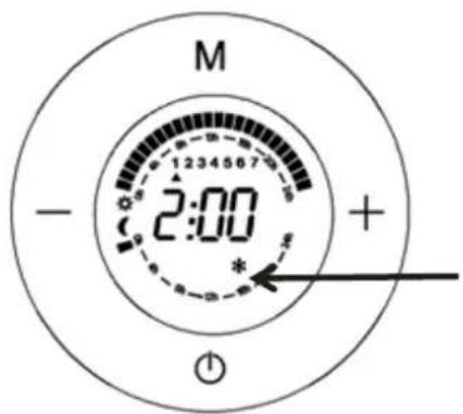 M 1234567 2:00 + -