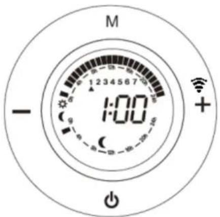 M - 1:00 + - Power