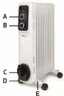 Orbegozo RS 2500 - DESCRIPCION DE LAS PARTES - 1