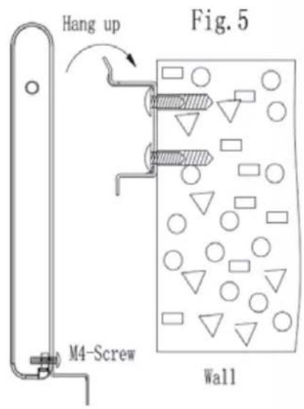 Orbegozo RRW 1305 - How to mount the heater - 3