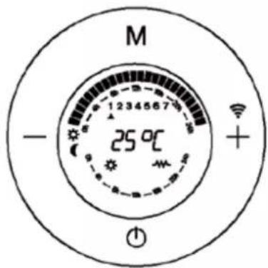 Orbegozo RRW 1305 - When the programming mode is working, - 1