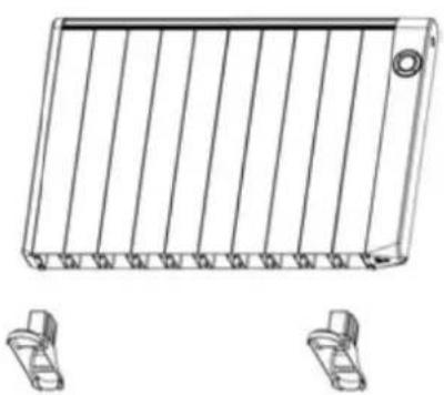 Orbegozo RRW 1305 - How to install the feet: - 1