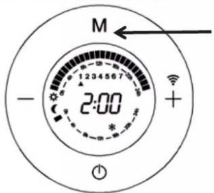 Orbegozo RRW 1305 - PROGRAMAÇÃO DO AQUECEDOR: - 7