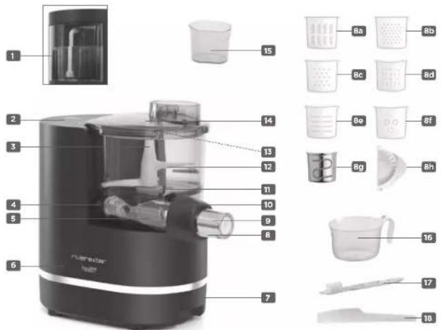 RIVIERA & BAR Health PMP 350 - description du produit description du - 1