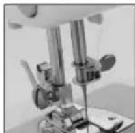 CLATRONIC NM 3795 - Enfilage du fil supérieur - 4
