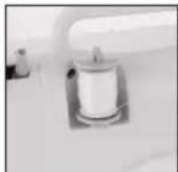 CLATRONIC NM 3795 - Threading the Upper-thread - 1