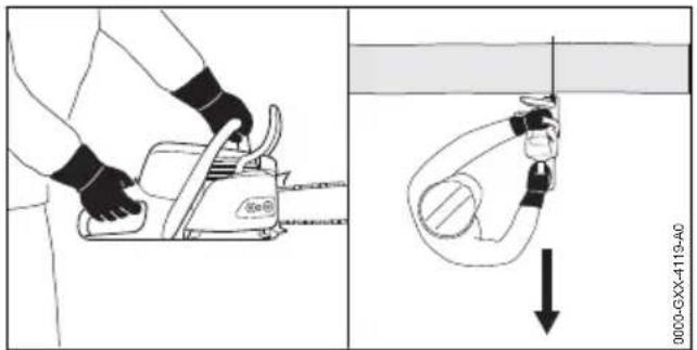 STIHL MS 182 - ▲ AVERTISSEMENT - 1