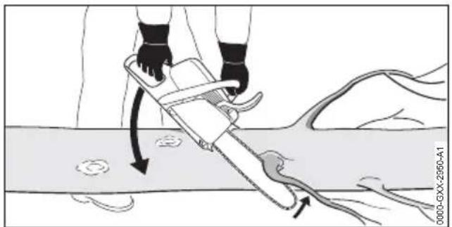 STIHL MS 182 - Ébranchage - 1