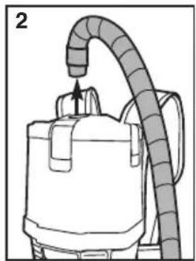 Sanitaire TRANSPORT Cordless SC580A - NOTE: The cloth bag can NOT be washed and reused. - 2