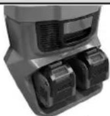 Sanitaire TRANSPORT Cordless SC580A - Chargement de la pile - 3