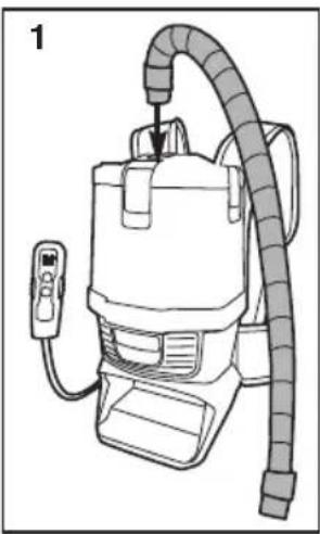 Sanitaire TRANSPORT Cordless SC580A - Cómo armar y usar - 1