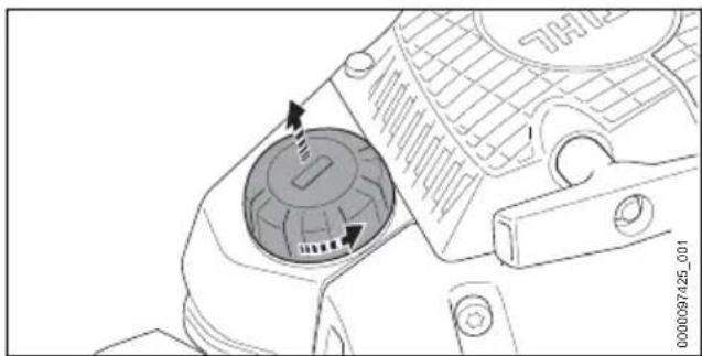 STIHL MS 162 - Kettingzaag tanken - 1