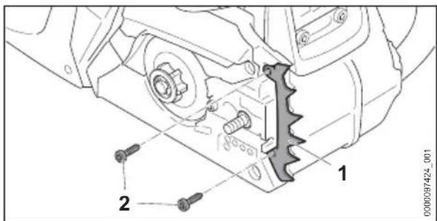 STIHL MS 162 - Kam monteren - 1