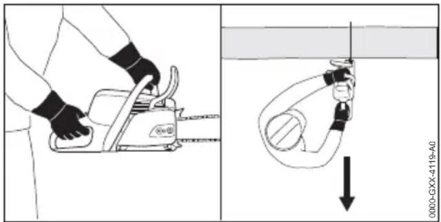 STIHL MS 162 - ⚠ WAARSCHUWING - 1