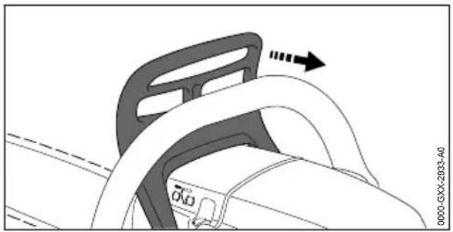 STIHL MS 162 - Kettenbremse lösen - 1