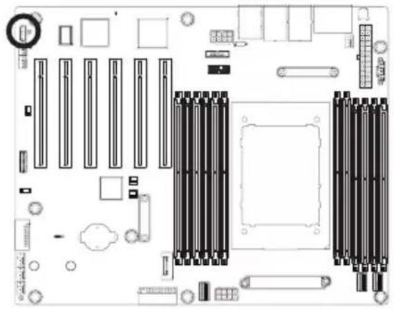 GIGABYTE ME03-CE0 - 12) IPMB1 (Intelligent Platform Management Bus) Connector - 1