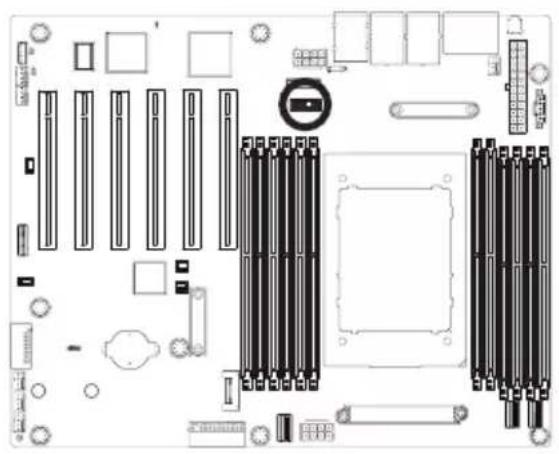 GIGABYTE ME03-CE0 - 11) SPI\_TPM1 (Trusted Platform Module Connector) - 1