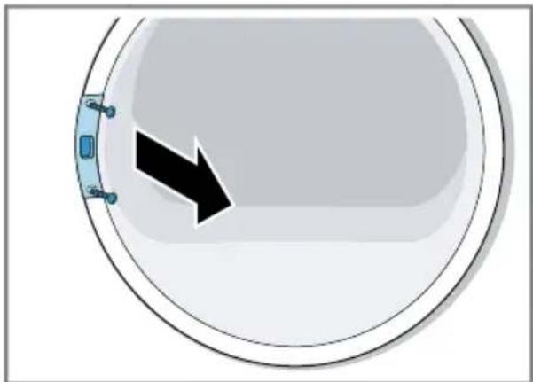 BOSCH WQB235BSFG - Changer le verrouillage de hublot - 1