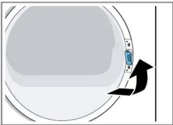BOSCH WQB235BSFG - Changer le verrouillage de hublot - 3