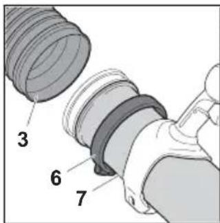 STIHL BGA 300.0 - Blasrohr anbauen - 2