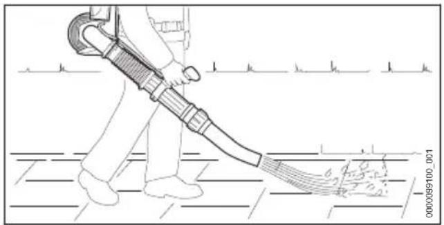 STIHL BGA 300.0 - Blowing - 1
