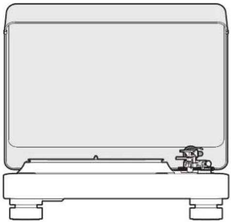 DENON DP-3000NE - Dimensions (Unité: po (mm)) - 5