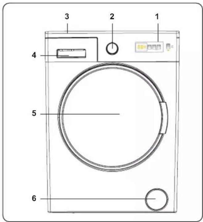 DAEWOO WM812T0WU0FR - CARACTÉRISTIQUES TECHNIQUES - 1