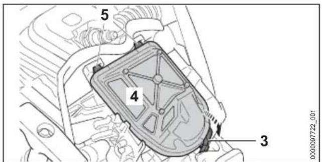 STIHL MS 212 - Luftfilter reinigen - 3