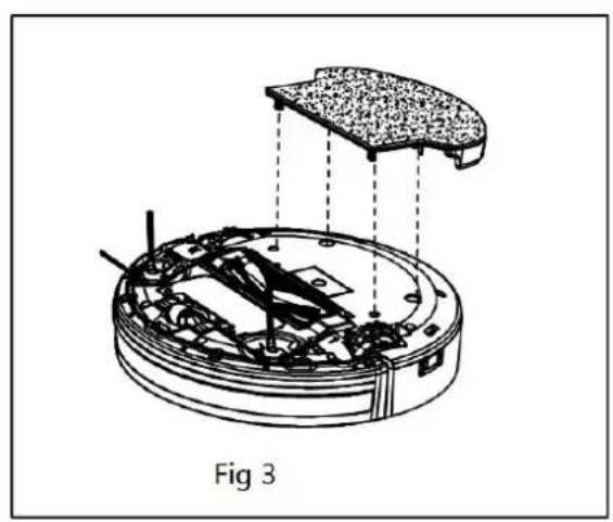 FAGOR FG950 - Fixez le réservoir d'eau sur le robot - 3