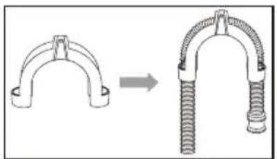 SIGNATURE SLF7140ATBV - ■ Connect the drain hose - 1