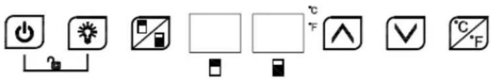 VEDETTE CUVEEV105 - Control panel - 1