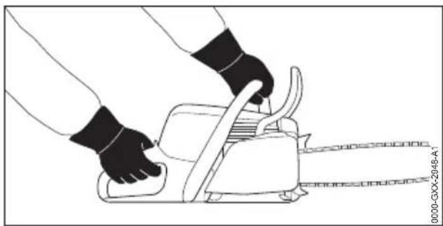 STIHL MS 172 - Motorsäge halten und führen - 1