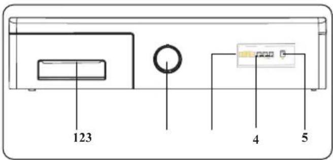 WINIA WVD-A08T1KK14B - PRÉSENTATION DU BANDEAU DE COMMANDES - 1