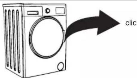 WINIA WVD-A08T1KK14B - Insertion du linge dans la machine - 3