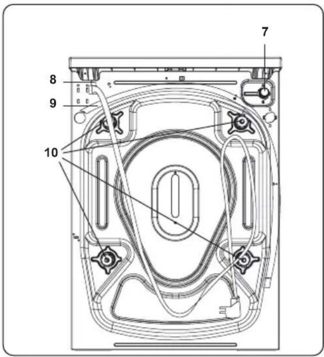 WINIA WVD-A08T1KK14B - CARACTÉRISTIQUES TECHNIQUES - 2