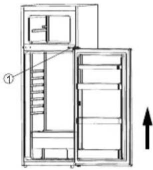 AYA AFD2103BK - INVERSION DU SENS D'OUVERTURE DE LA PORTE - 3